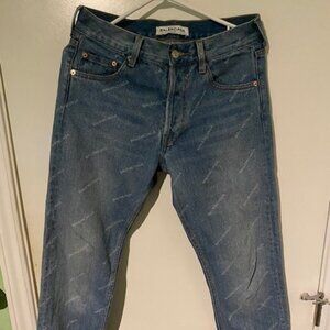 Balenciaga logo jeans